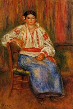 Pierre Auguste Renoir : Young Roumanian